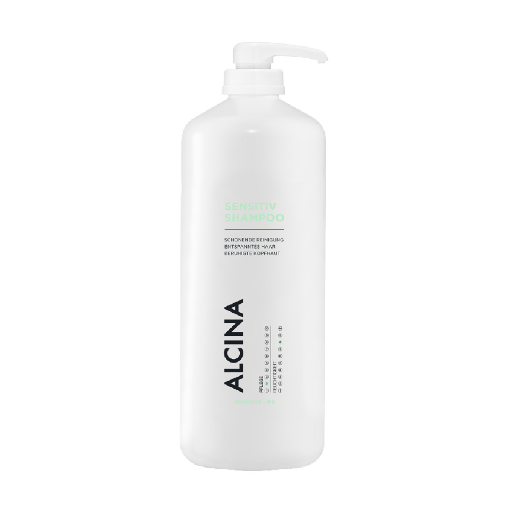 Шампунь Alcina Hair Care Sensitive Shampoo для чутливої шкіри голови, 1.250 л