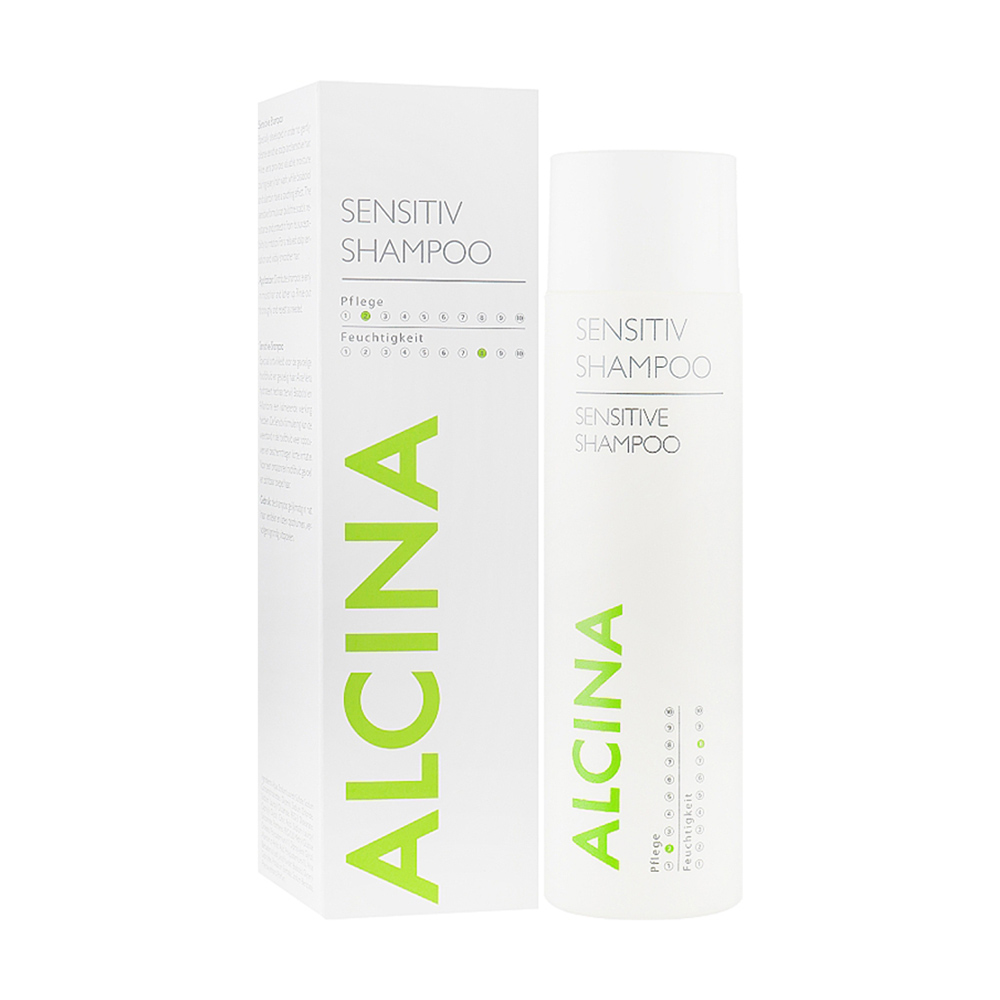 Шампунь Alcina Hair Care Sensitive Shampoo для чутливої шкіри голови, 250 мл