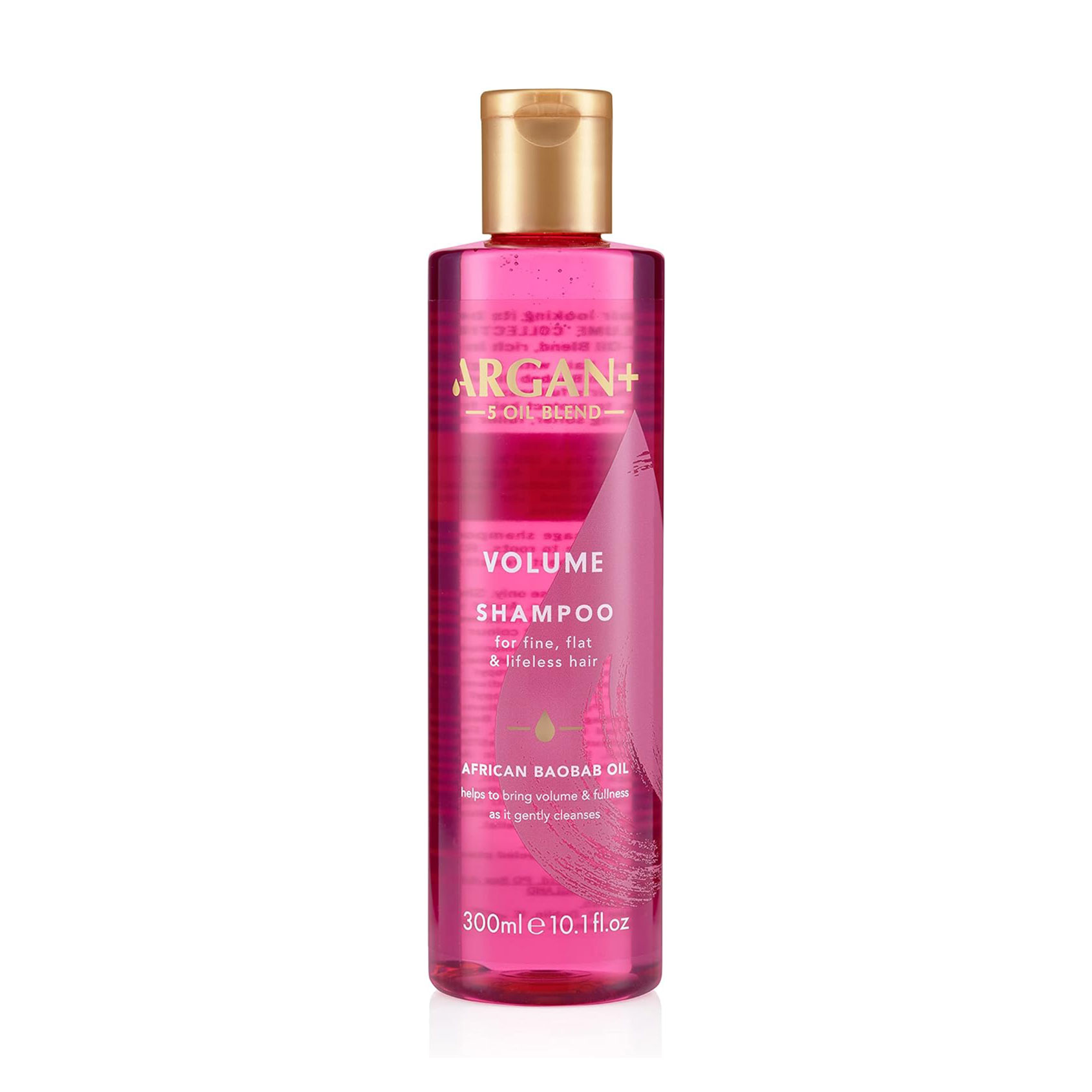 Шампунь Argan+ African Baobab Oil Volume Shampoo для об'єму тонкого та ослабленого волосся, 300 мл