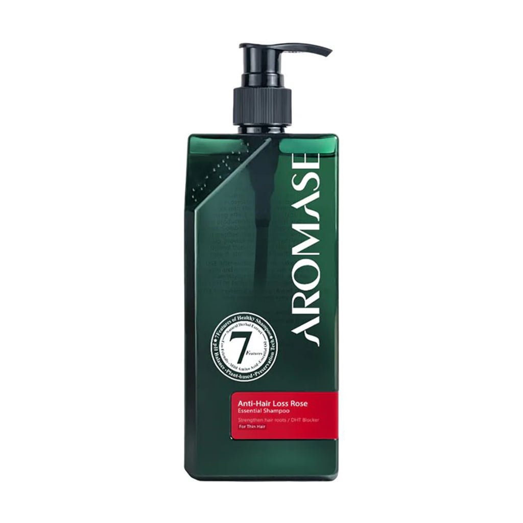 Шампунь Aromase Anti-Hair Loss Rose Essential Shampoo для тонкого та ослабленого волосся, з екстрактом троянди, 400 мл