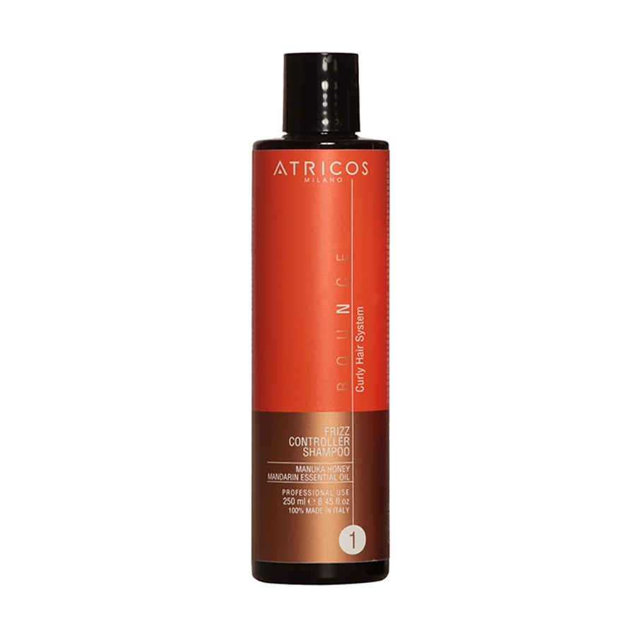 Шампунь Atricos Milano Bounce Frizz Controller Shampoo для кучерявого волосся, 250 мл