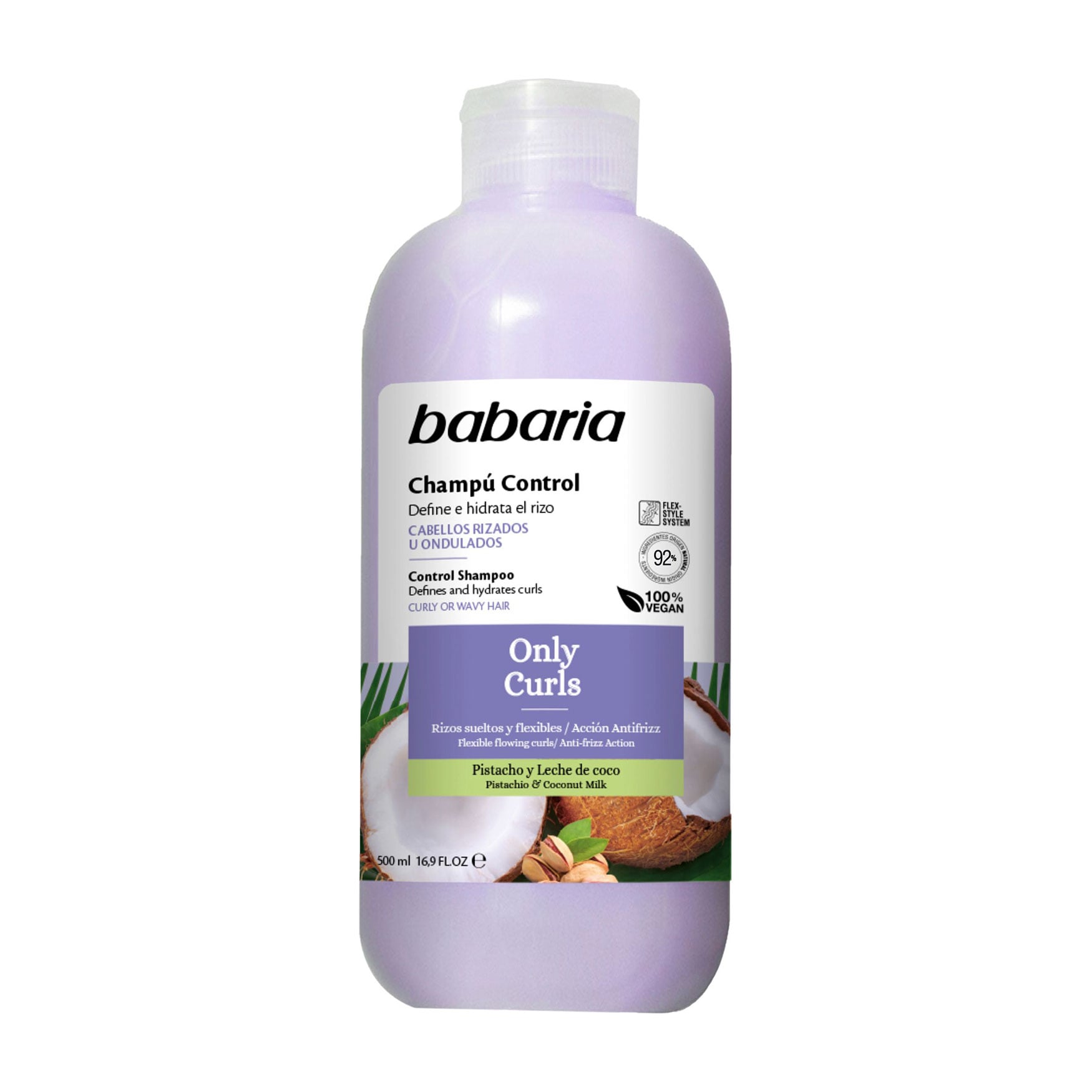 Шампунь Babaria Only Curls Shampoo для кучерявого волосся, 500 мл