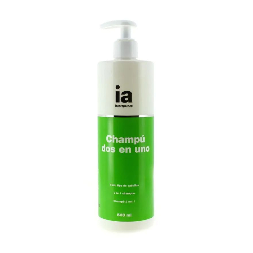 Шампунь-бальзам для волосся Interapothek 2in1 Shampoo з мигдальним молоком, 500 мл