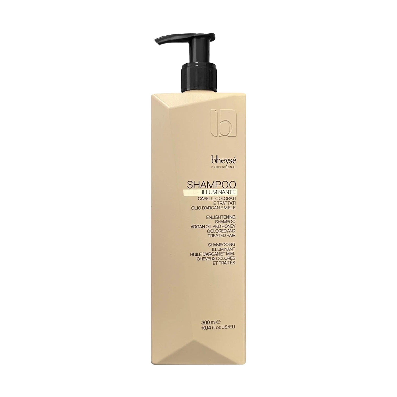 Шампунь Bheyse Professional Illuminating Shampoo Блиск та захист, для збереженя кольору та блиску волосся, з екстрактом арганової олії та медом, 300 мл