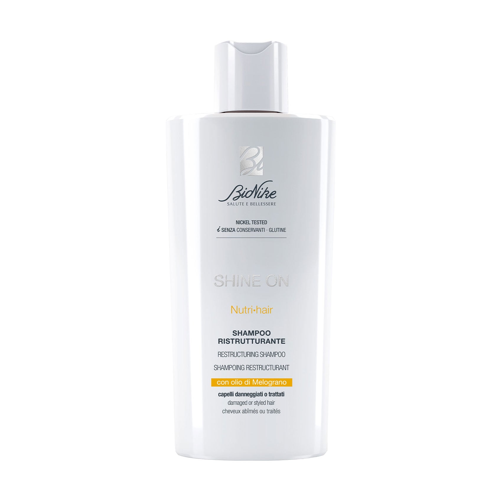 Шампунь BioNike Shine On Nutri-Hair Shampoo для сяйва волосся, 200 мл