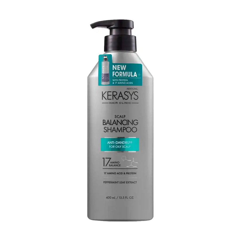 Шампунь  для догляду за жирною шкірою голови KeraSys Scalp Care Balancing Shampoo, 400 мл