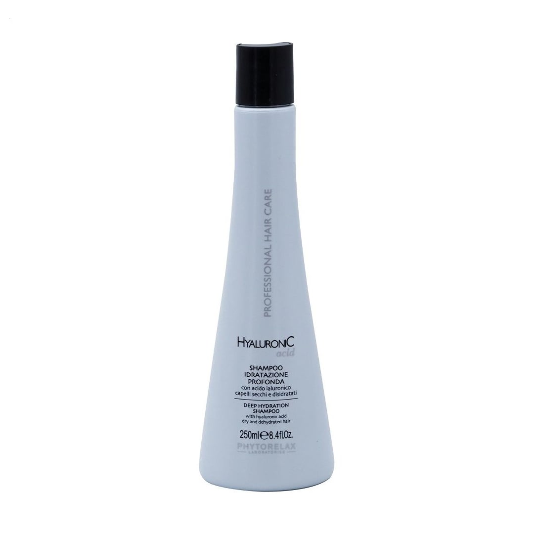 Шампунь для глибокого зволоження волосся Phytorelax Laboratories Hyaluronic Acid Deep Hydration Shampoo з гіалуроновою кислотою, 250 мл