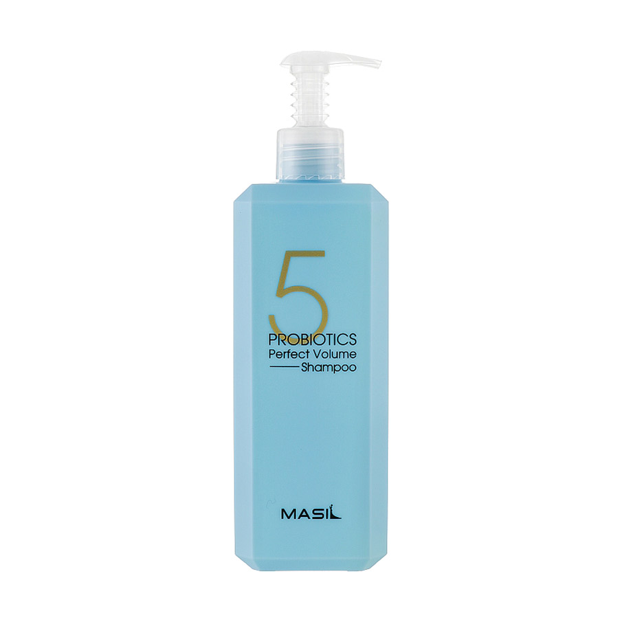 Шампунь для об'єму волосся Masil 5 Probiotics Perfect Volume Shampoo з пробіотиками, 500 мл