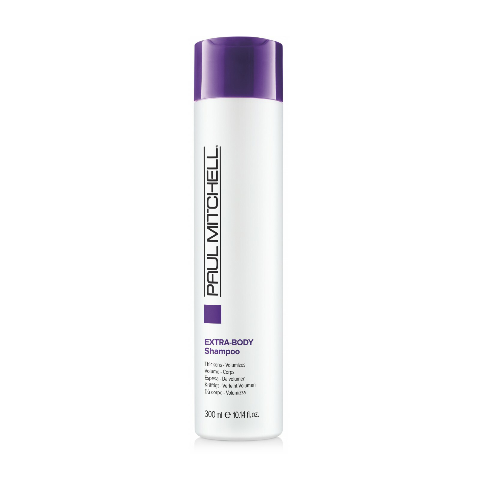 Шампунь для тонкого та нормального волосся Paul Mitchell Extra-Body Shampoo для додання об'єму, для щоденного застосування, 300 мл