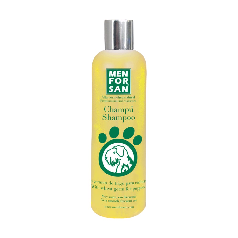Шампунь для цуценят Menforsan With Wheat Gern For Puppies Shampoo із зародками пшениці, 300 мл