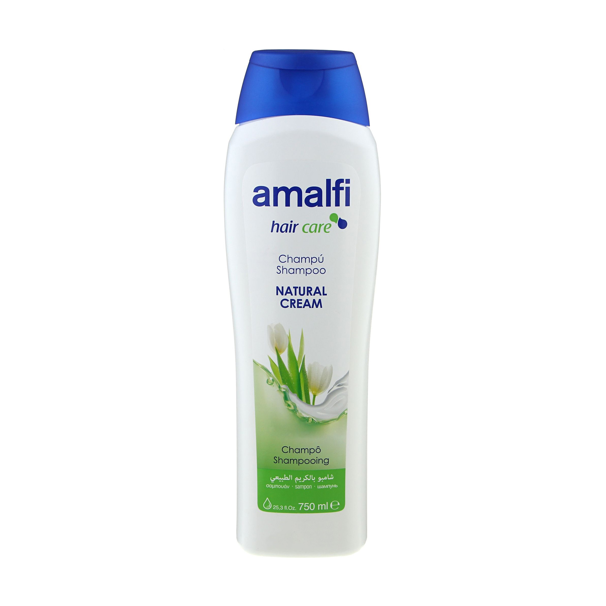 Шампунь для волосся Amalfi Natural Cream Shampoo Натуральний догляд, 750 мл