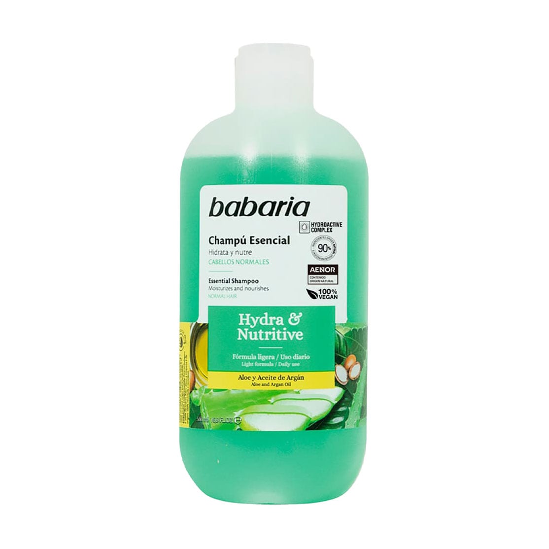 Шампунь для волосся Babaria Hydra &amp; Nutritive Shampoo Зволоження та живлення, 500 мл