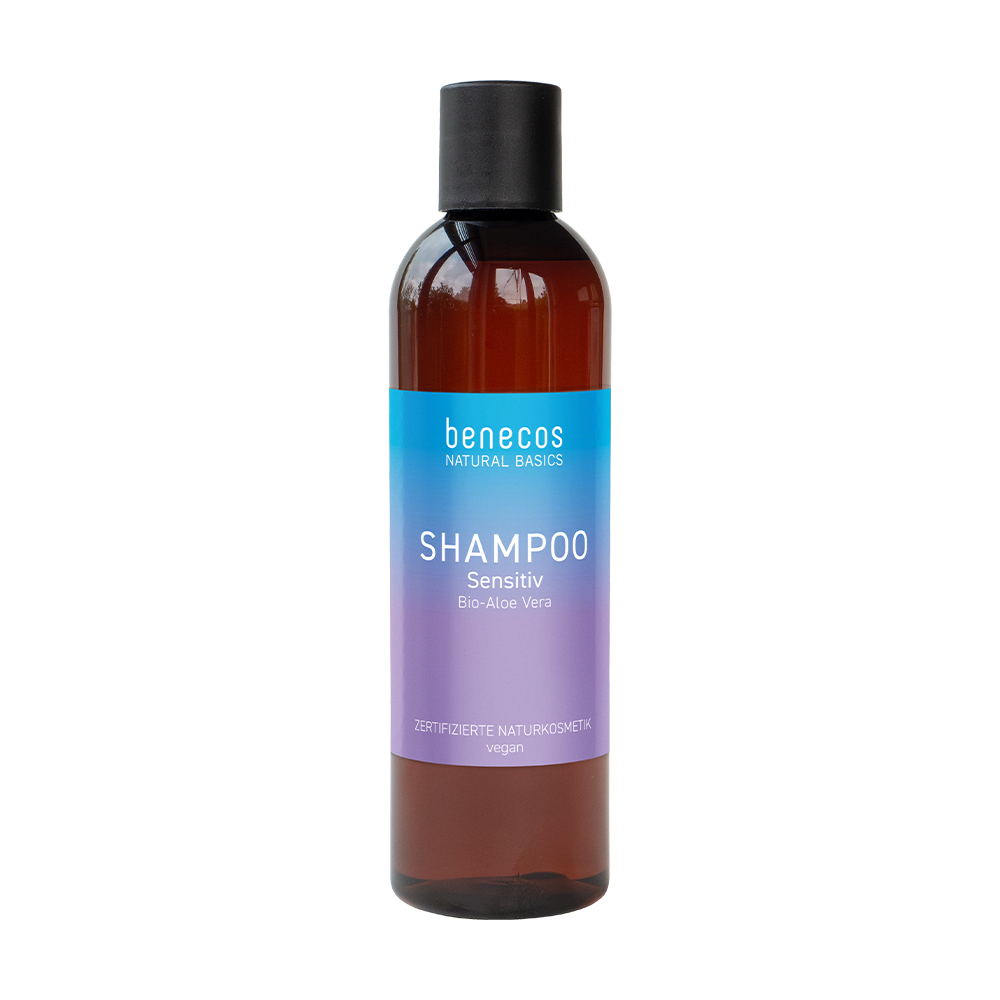Шампунь для волосся Benecos Natural Basics Sensitive Organic Aloe Vera Shampoo, 250 мл