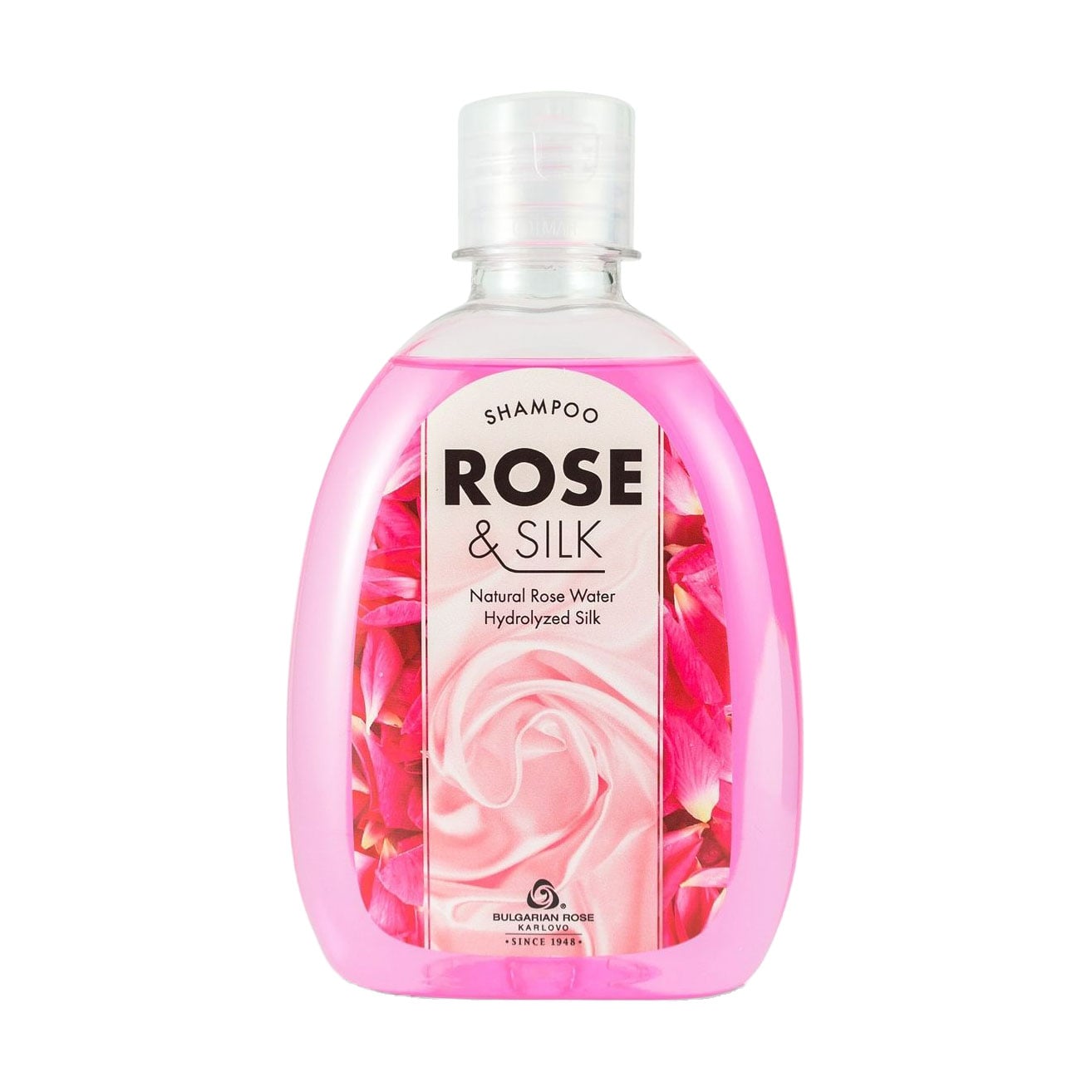 Шампунь для волосся Bulgarian Rose Karlovo 1948 Rose &amp; Silk Shampoo, 320 мл
