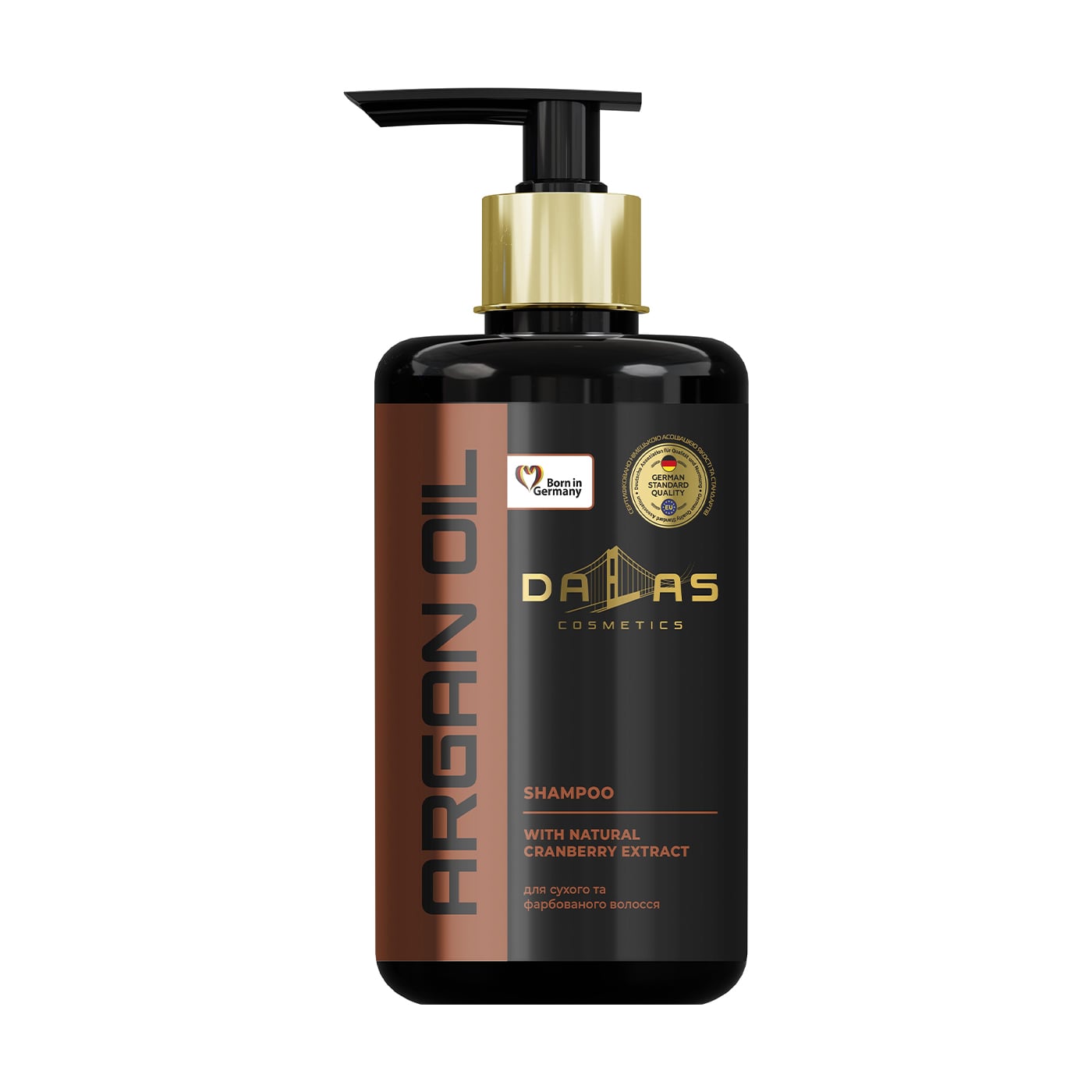 Шампунь для волосся Dalas Argan Oil Hair Shampoo з натуральним екстрактом журавлини та аргановою олією, 1 кг