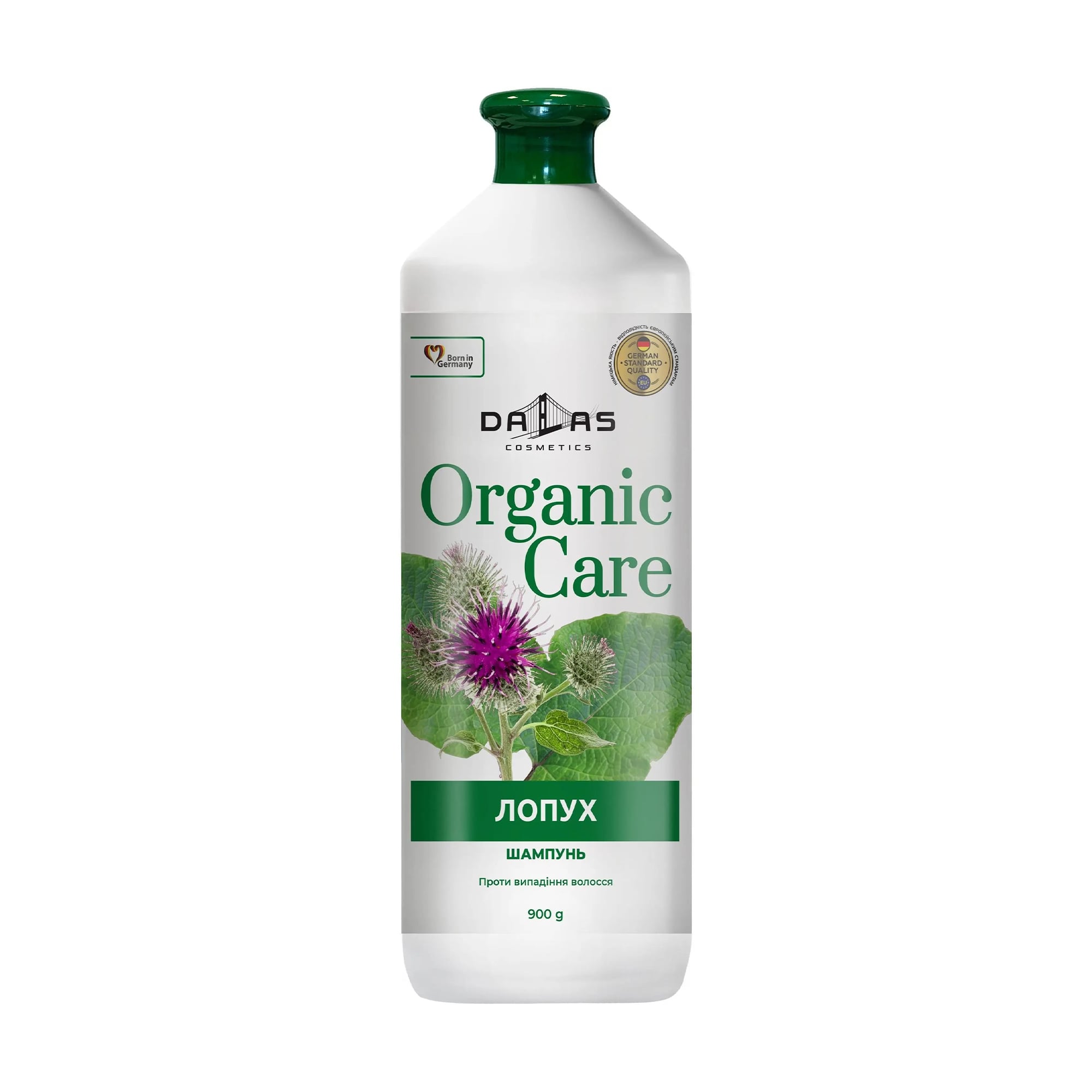 Шампунь для волосся Dalas Organic Care Лопух, 900 г