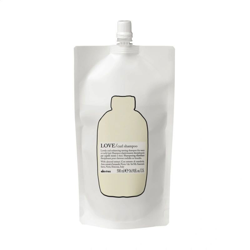 Шампунь для волосся Davines Love Curl Enhancing Shampoo підкреслення кучерів, 500 мл (рефіл)