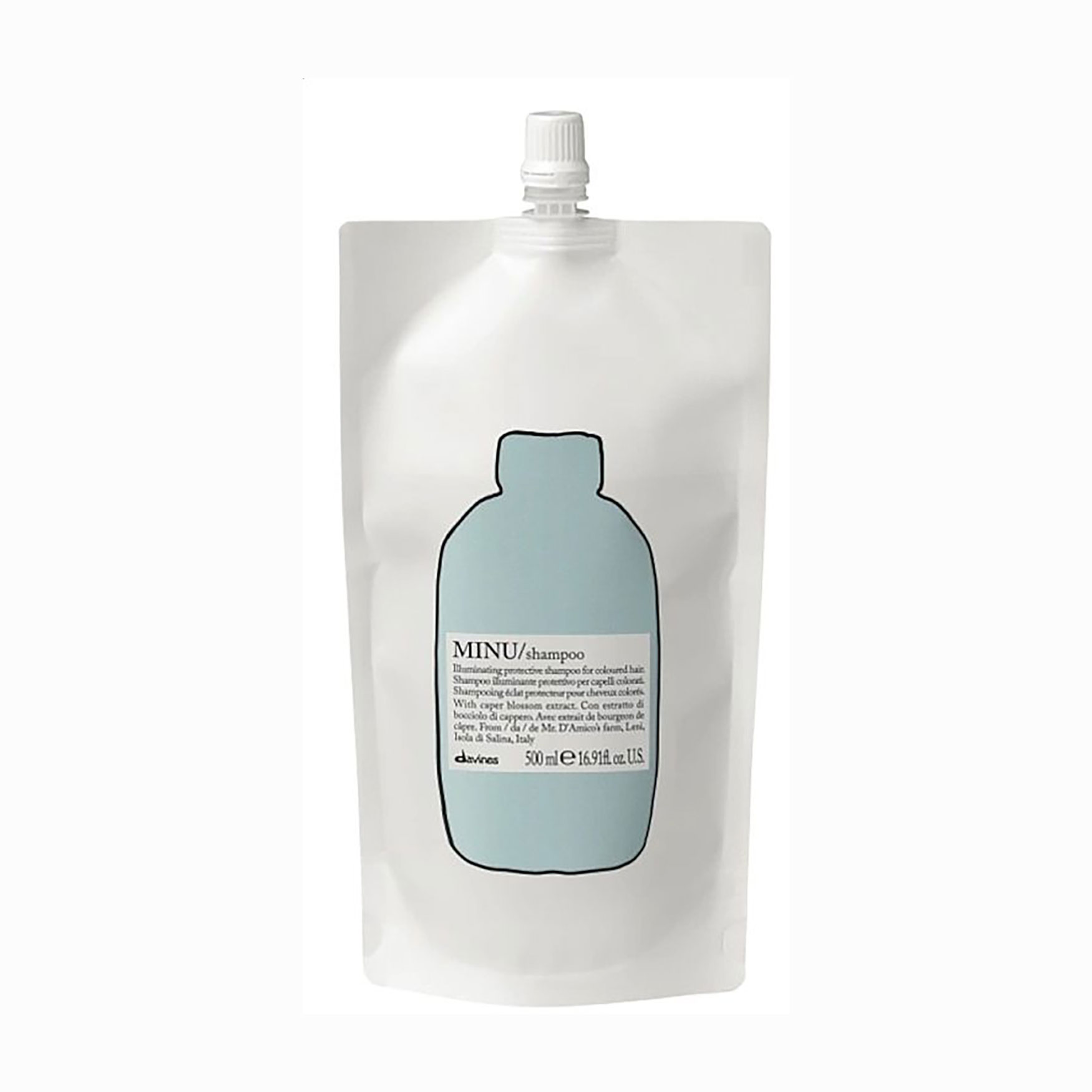 Шампунь для волосся Davines Minu Shampoo, 500 мл (рефіл)