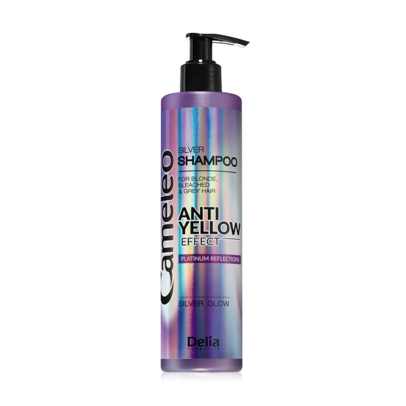 Шампунь для волосся Delia Cosmetics Cameleo Silver Shampoo з антижовтим ефектом, 250 мл