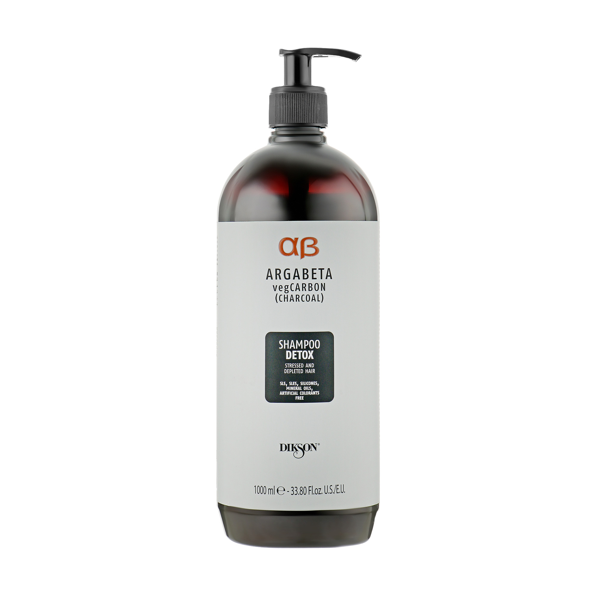 Шампунь для волосся Dikson Argabeta VegCarbon Detox Shampoo, 1 л