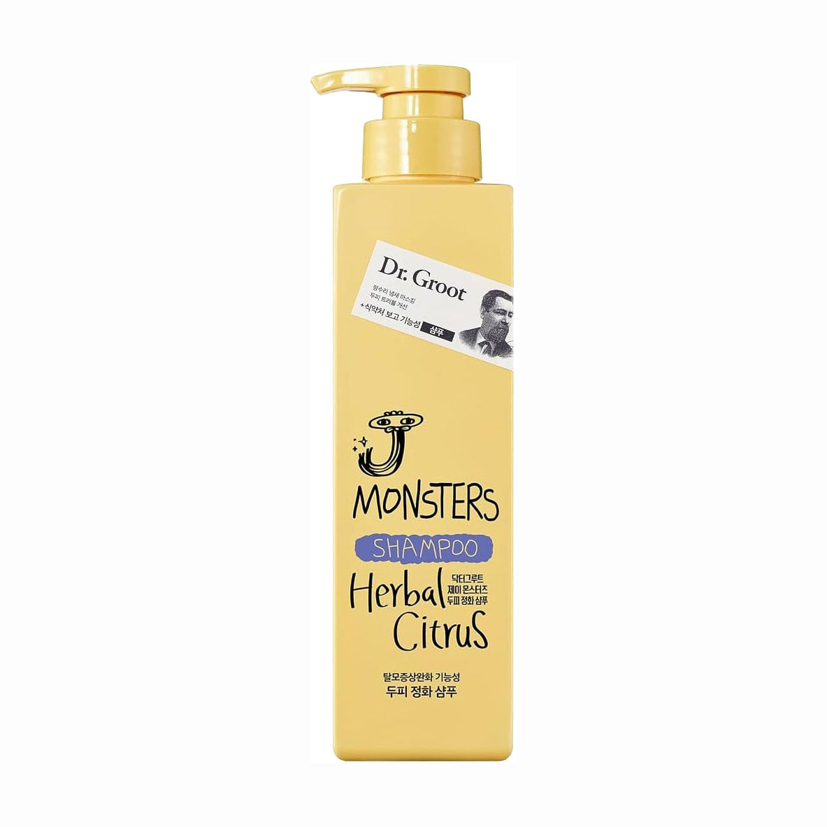 Шампунь для волосся Dr. Groot J Monsters Shampoo, Herbal Citrus, 400 мл