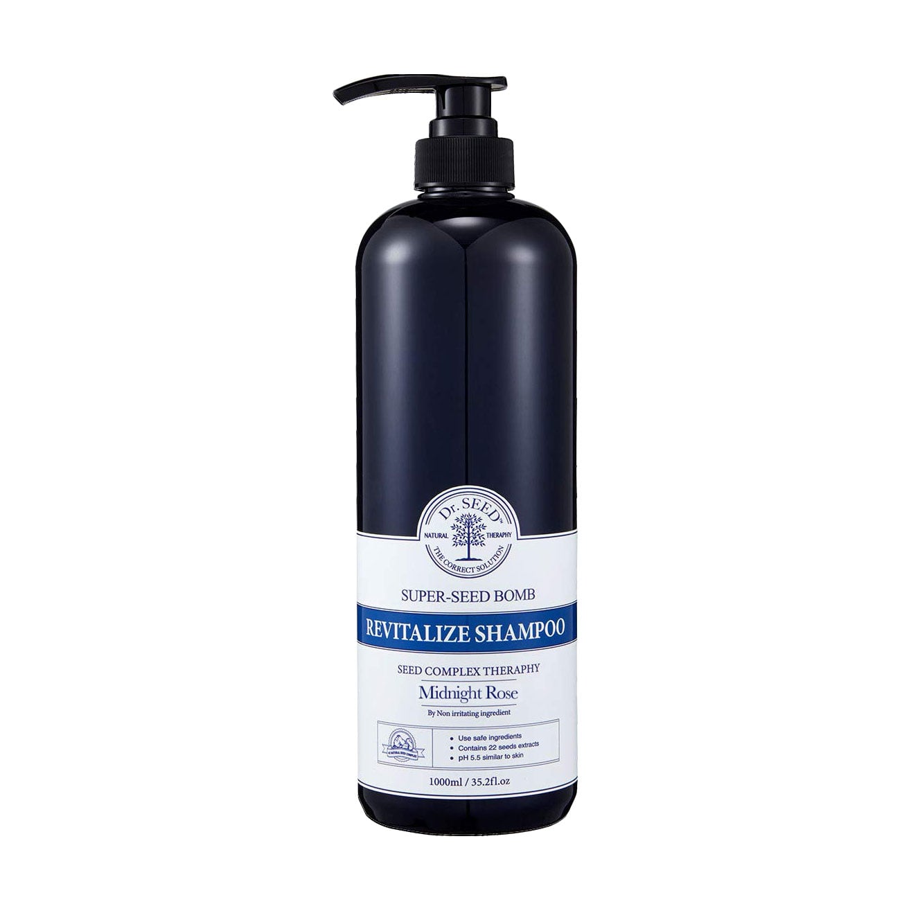 Шампунь для волосся Dr. Seed Super-Seed Bomb Revitalize Shampoo Midnight Rose, 1 л