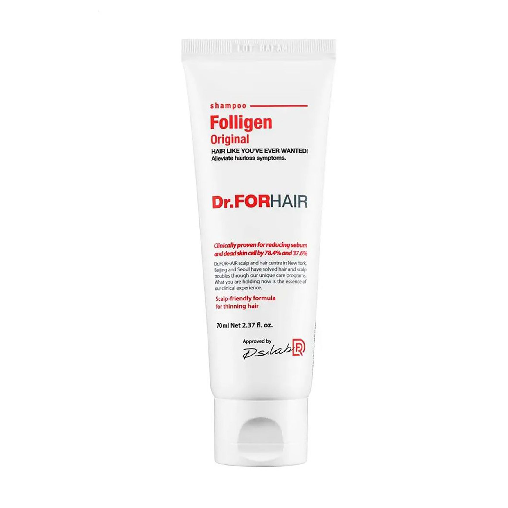 Шампунь для волосся Dr.FORHAIR Folligen Cell Energy Shampoo, 100 мл