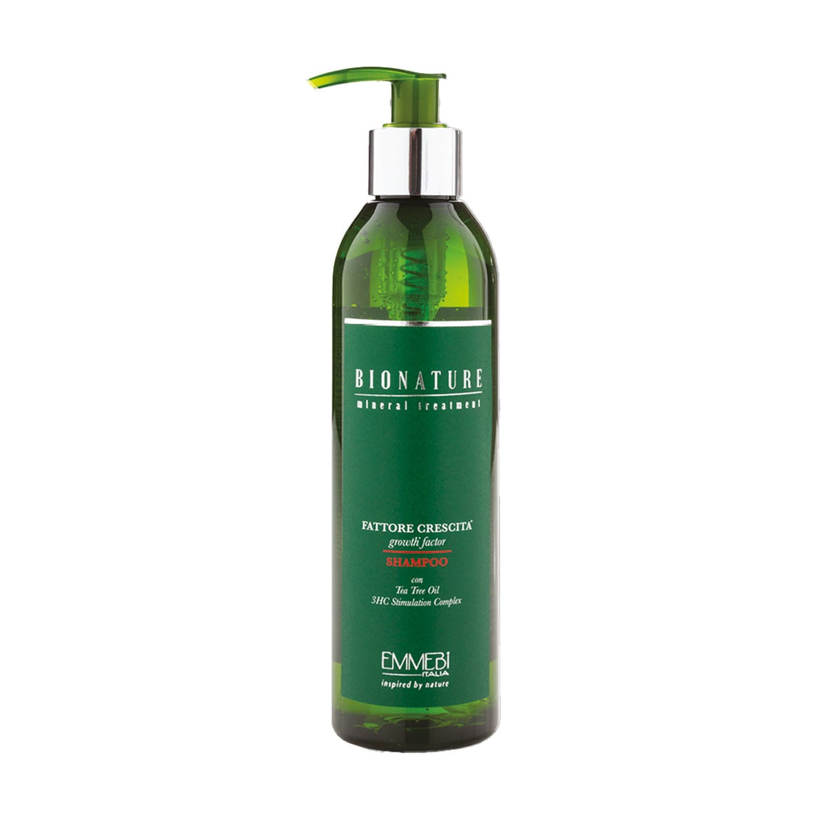 Шампунь для волосся Emmebi Italia BioNature Mineral Treatment Growth Factor Shampoo, 250 мл