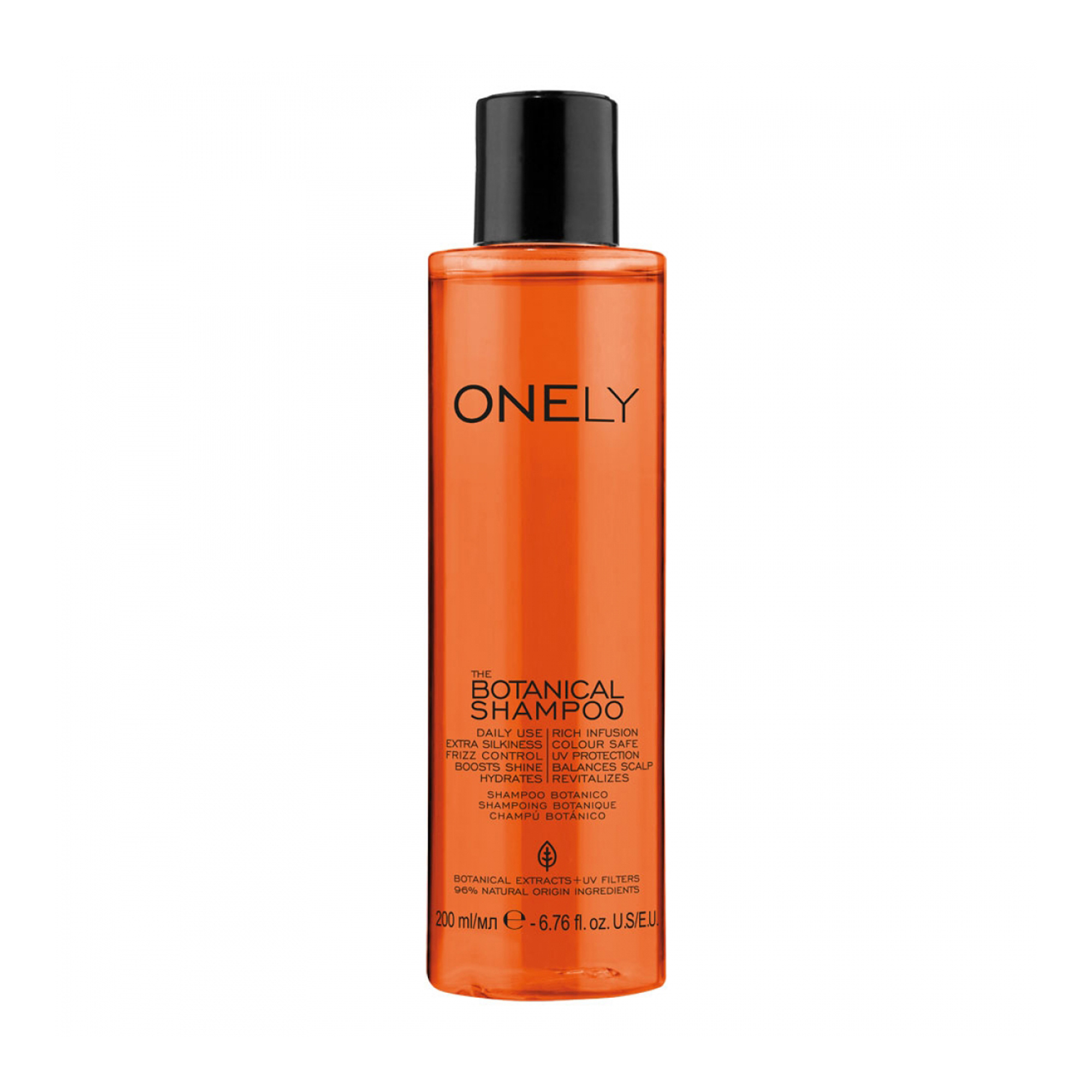 Шампунь для волосся FarmaVita Onely Botanical Shampoo на основі рослинних екстрактів та олій, 200 мл