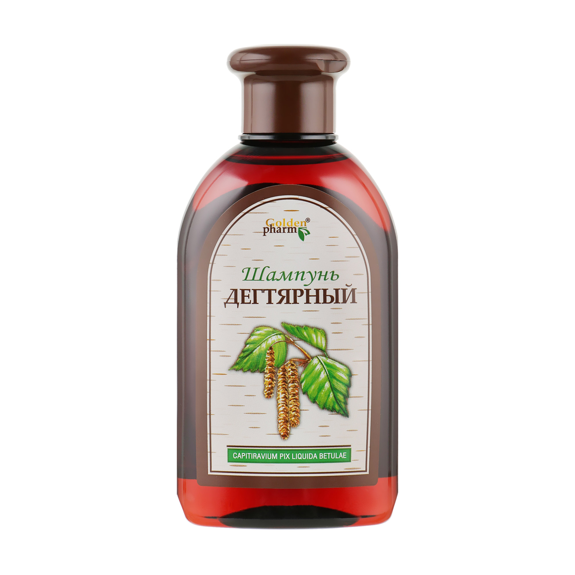 Шампунь для волосся Golden Pharm Дігтярний, 250 мл
