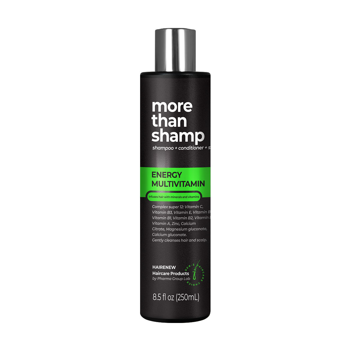 Шампунь для волосся Hairenew Energy Multivitamin Shampoo Енергія мультивітамінів, 250 мл