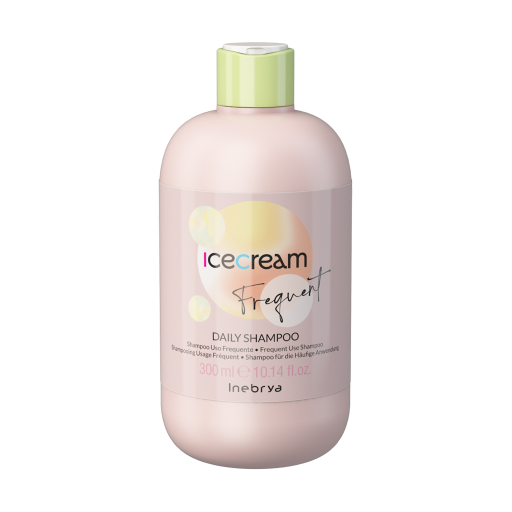 Шампунь для волосся Inebrya Frequent Ice Cream Daily Shampoo Регенерувальний, для частого застосування, 300 мл