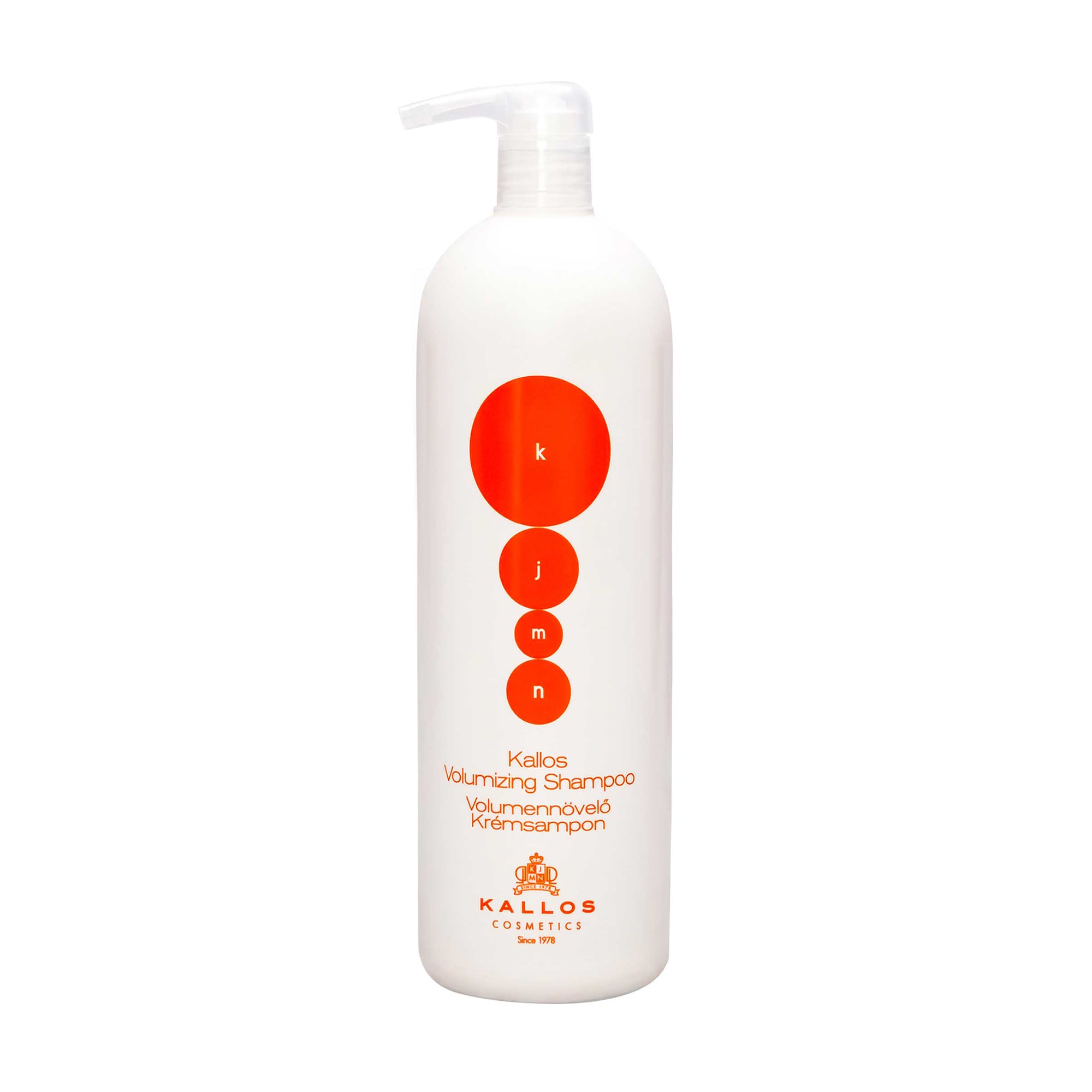 Шампунь для волосся Kallos Cosmetics KJMN Volumizing Shampoo для об'єму, 1 л