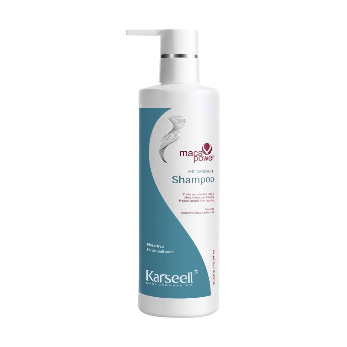 Шампунь для волосся Karseell Maca Power Anti-Dandruff Shampoo проти лупи, 500 мл
