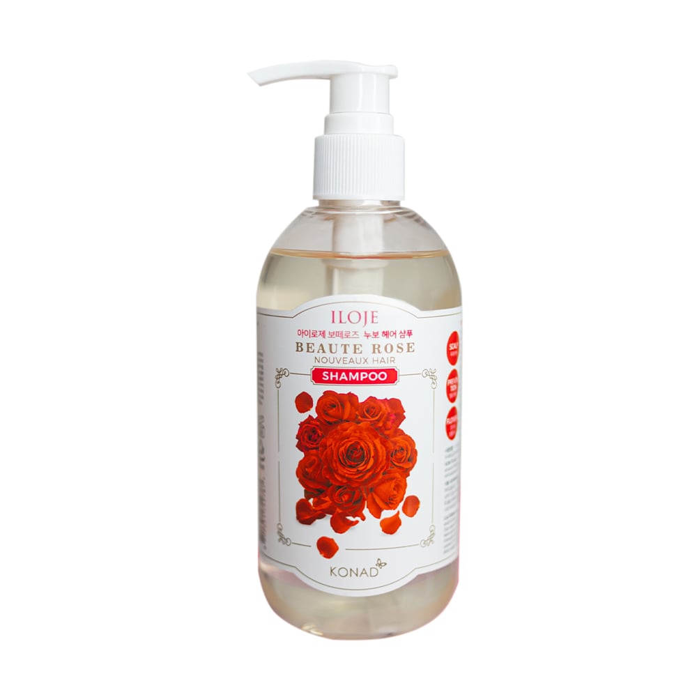 Шампунь для волосся Konad Iloje Beaute Rose Nouveaux Hair Shampoo, 300 мл