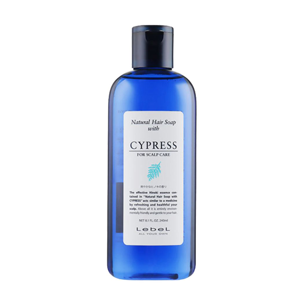Шампунь для волосся LebeL Natural Hair Soap With Cypress з екстрактом кипариса, 240 мл