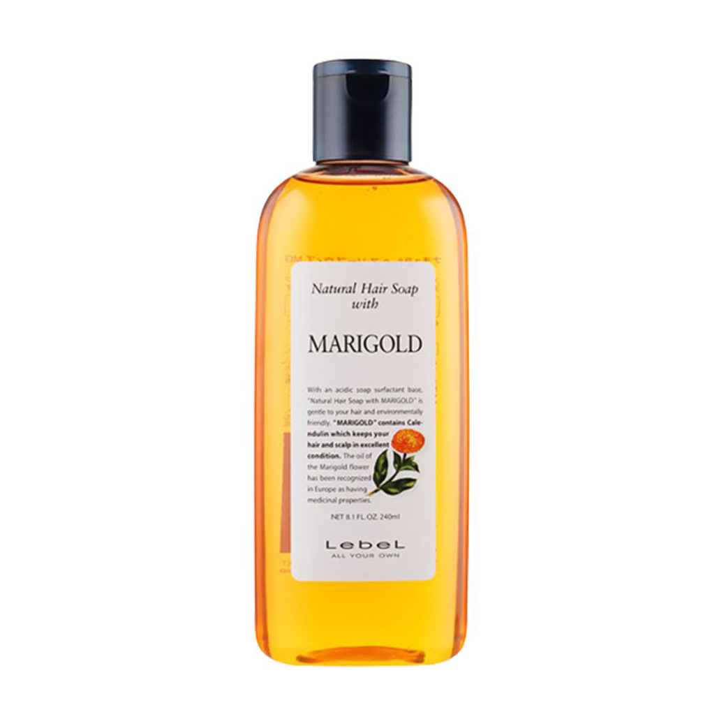 Шампунь для волосся LebeL Natural Hair Soap With Marigold з екстрактом календули, 240 мл