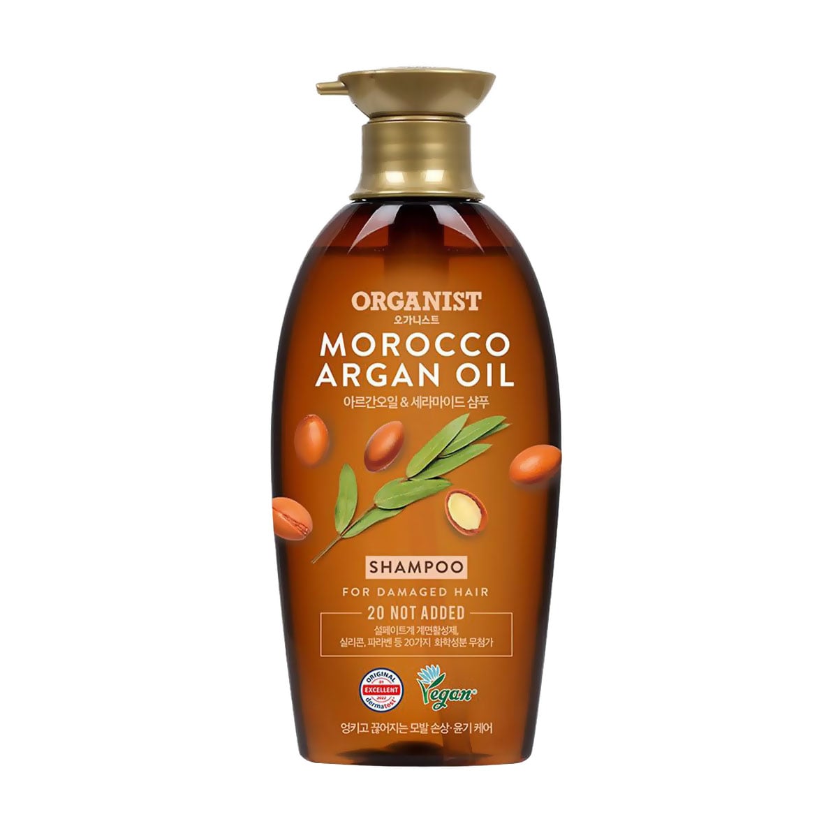 Шампунь для волосся LG Household &amp; Health Organist Morocco Argan Oil, 500 мл