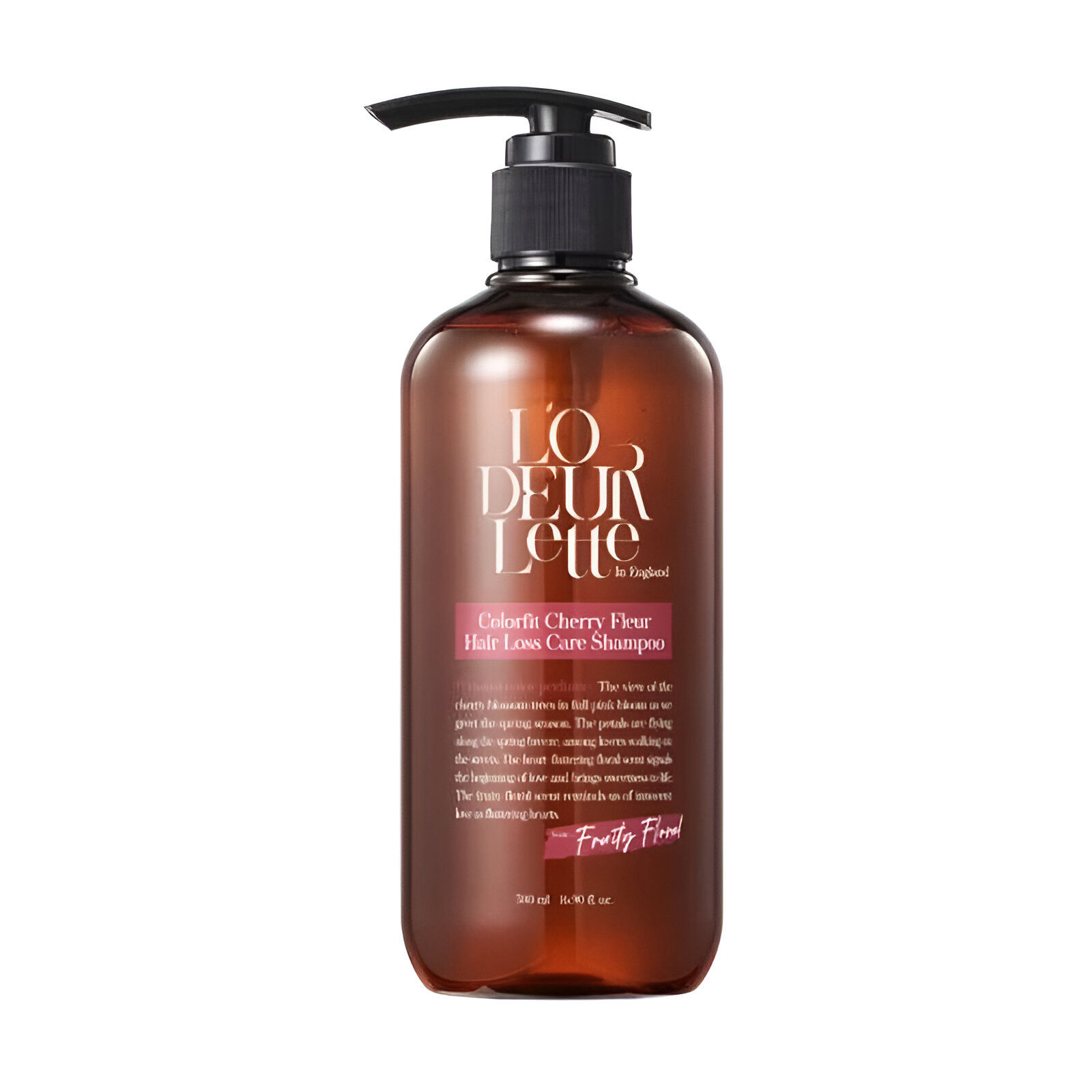 Шампунь для волосся L'Odeurlette In England Colorfit Cherry Fleur Hair Lost Care Shampoo, 500 мл