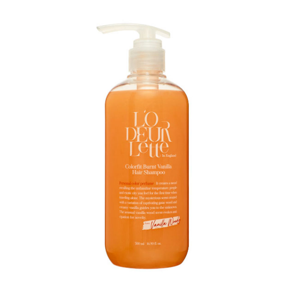 Шампунь для волосся L'Odeurlette In England Colorfit Burnt Vanilla Hair Shampoo, 500 мл