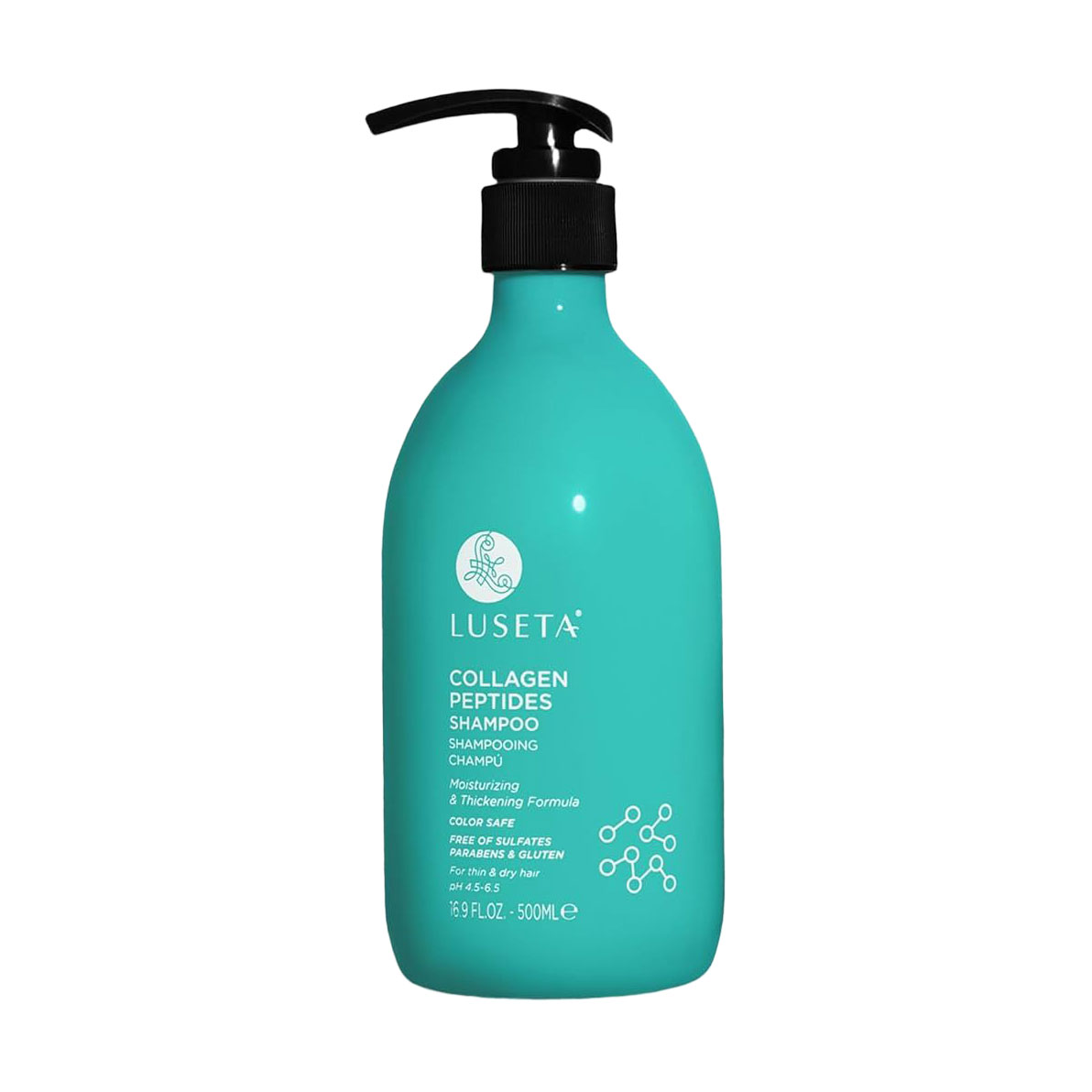 Шампунь для волосся Luseta Collagen Peptides Shampoo, 500 мл