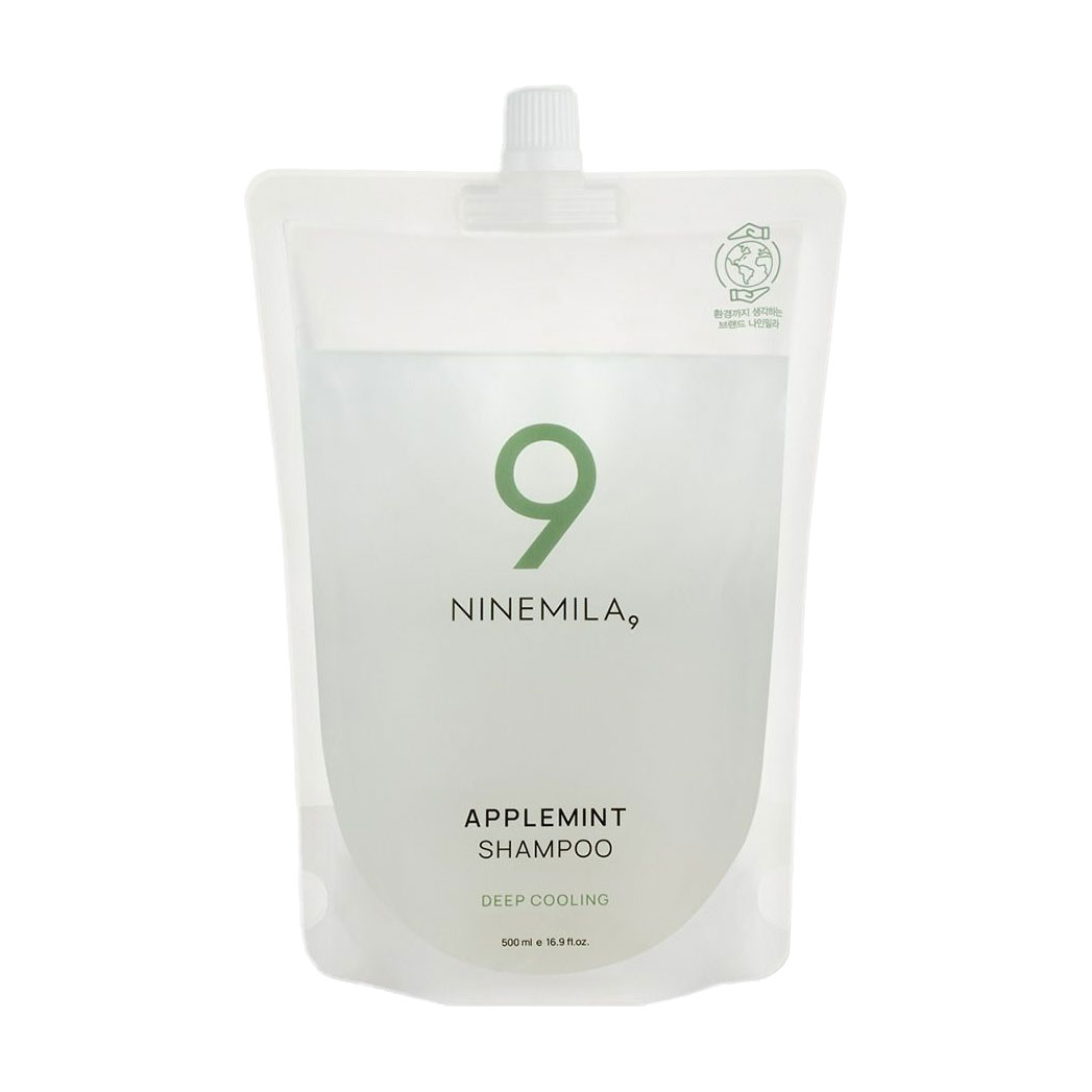 Шампунь для волосся Ninemila 9 Apple Mint Deep Cooling Shampoo, 500 мл (дойпак)