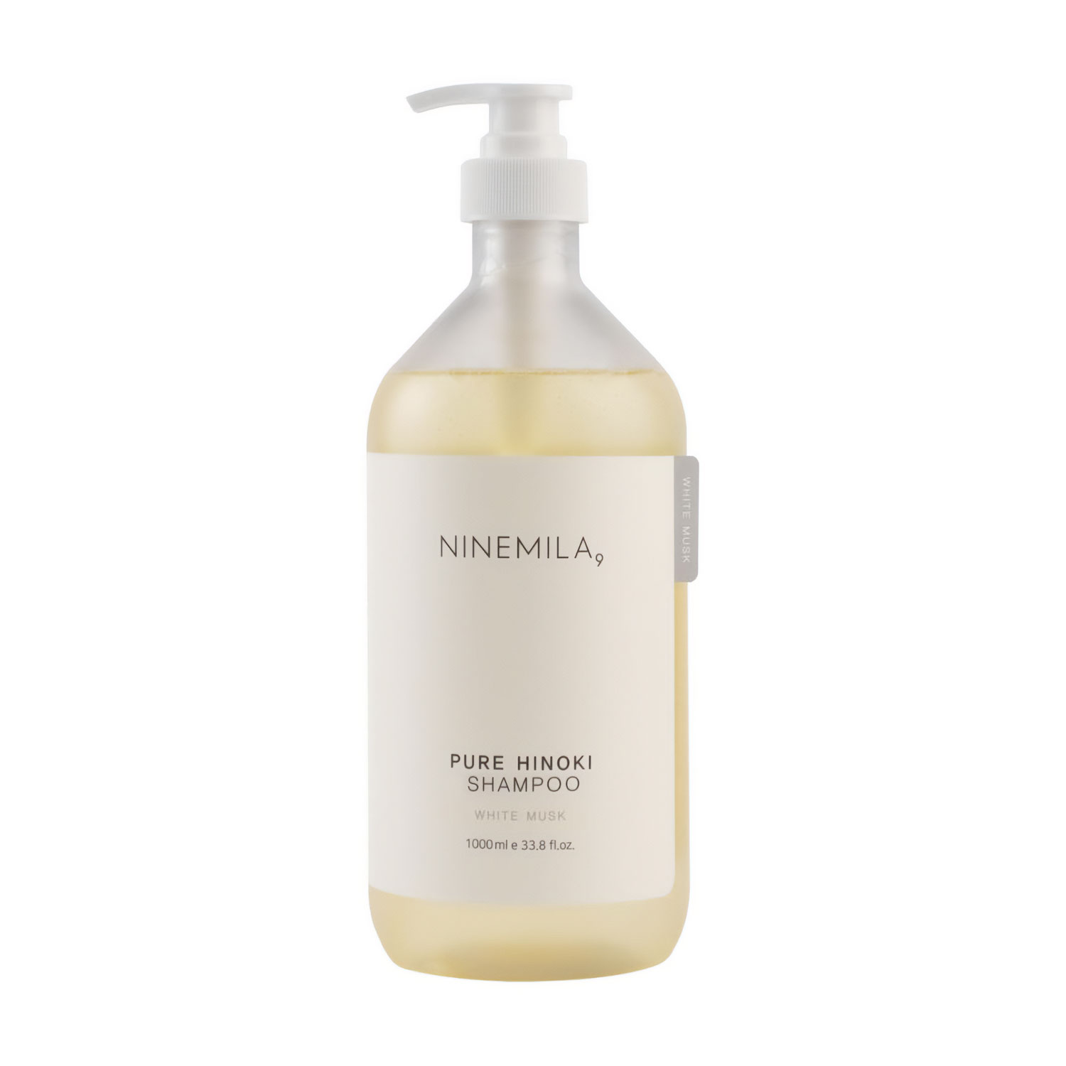 Шампунь для волосся Ninemila 9 Pure Hinoki Shampoo, White Musk, 1 л