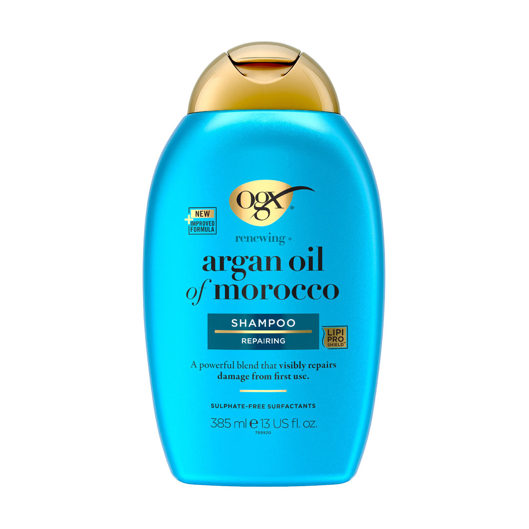 Шампунь для волосся OGX Renewing + Argan Oil of Morocco Shampoo відновлювальний, з аргановою олією Марокко, 385 мл