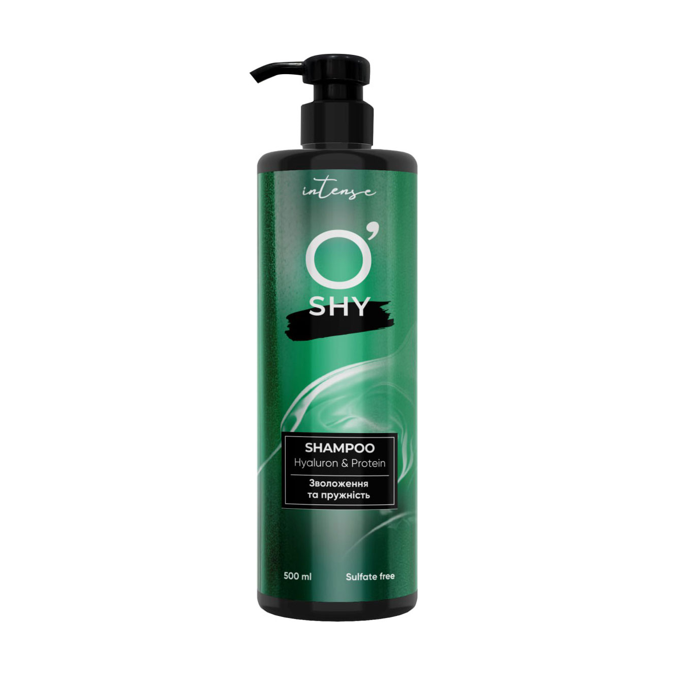 Шампунь для волосся O'Shy Intense Hyaluron &amp; Protein Shampoo Зволоження та пружність, 500 мл