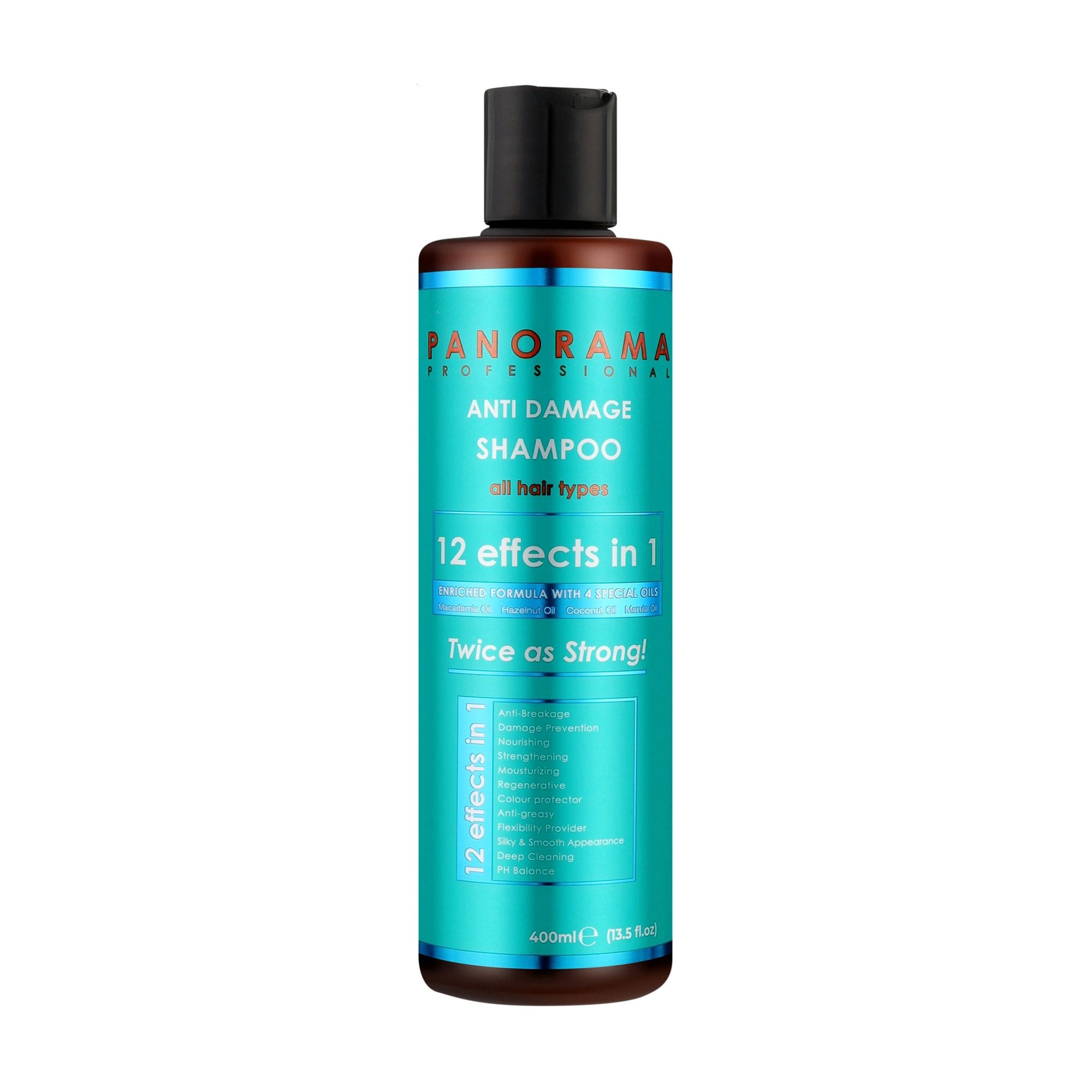 Шампунь для волосся Panorama Anti Damage Shampoo Захист від пошкоджень, 400 мл