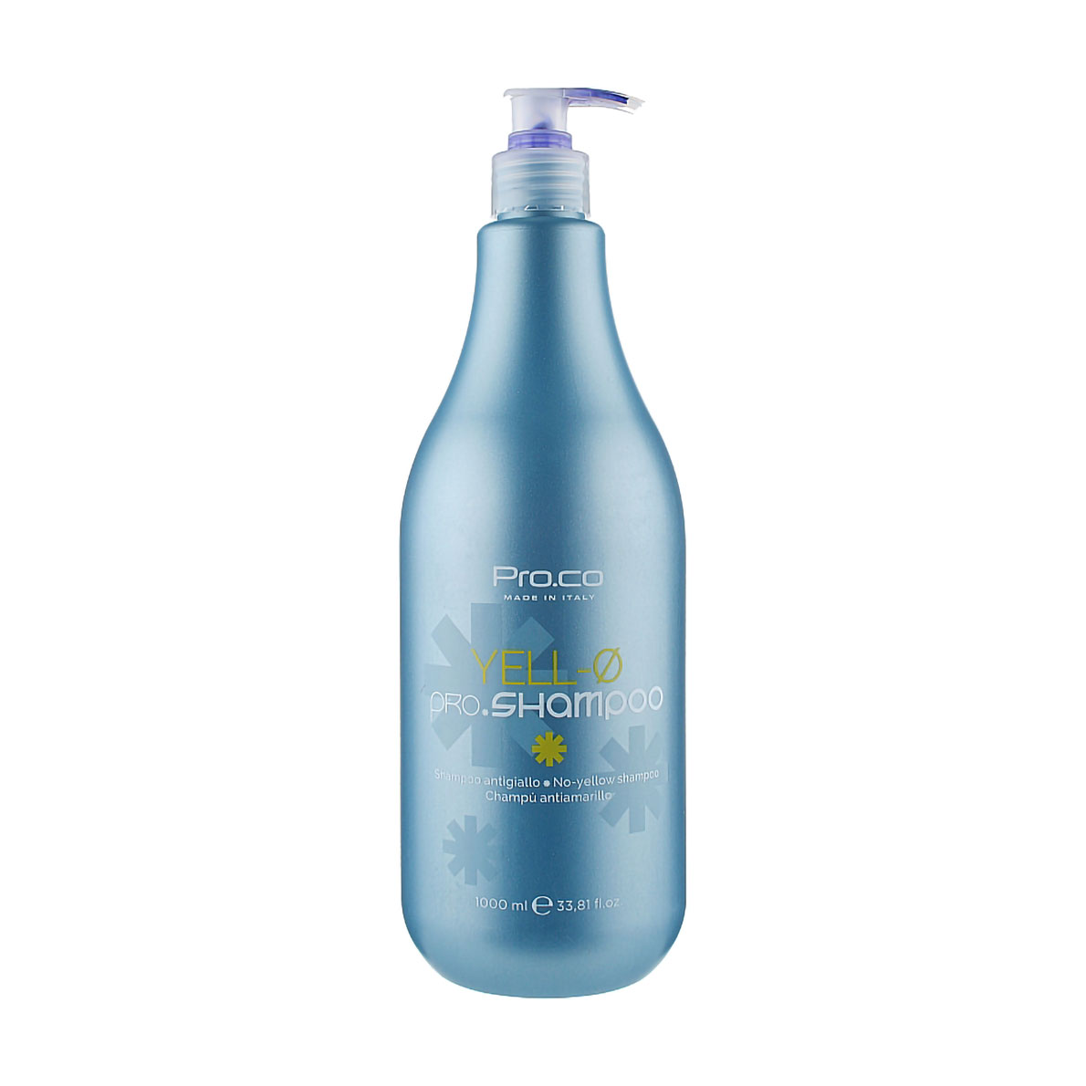 Шампунь для волосся Pro.co Anti-Yellow Shampoo з антижовтим ефектом, 1 л