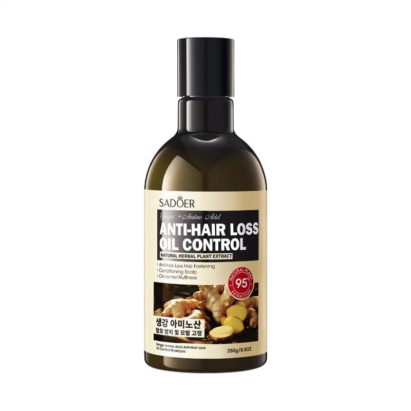 Шампунь для волосся Sadoer Ginger Amino Acid Anti-Hair Loss Oil Control Shampoo, 250 г