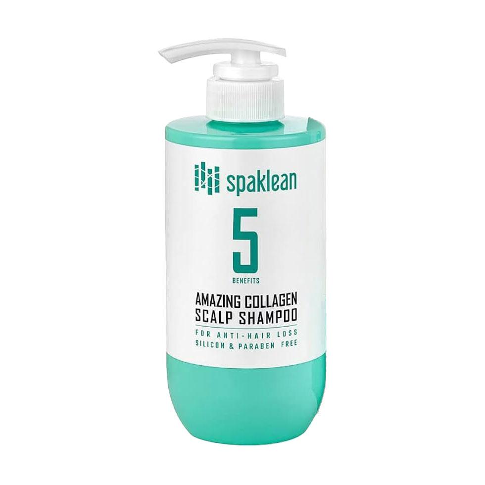 Шампунь для волосся Spaklean Amazing Collagen Scalp Shampoo з колагеном, 500 мл