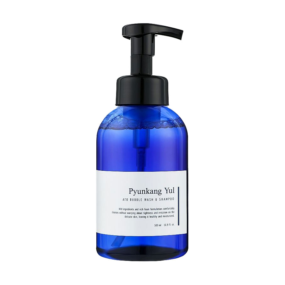 Шампунь для волосся та гель для душу Pyunkang Yul Ato Bubble Wash &amp; Shampoo, 500 мл